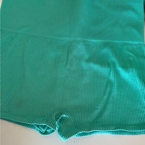 Colsie Green Bike Shorts with Elastic Waistband